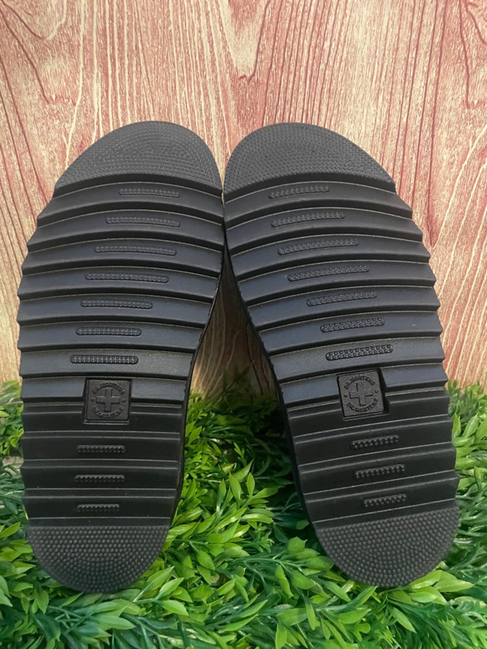 Dr. Martens Women’s Docs Blaire Strap Jelly Glitter Black Sandals - Picture 7 of 7